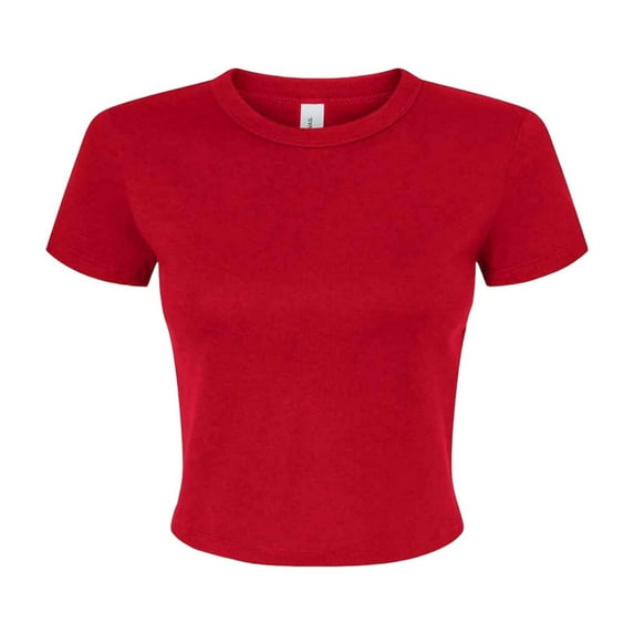 Bella + Canvas Womens Crop Top