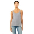 thumbnail image 1 of Bella Canvas Womens Flowy Side Slit Tank Top, XX-Large, Athletic Heather, 1 of 5