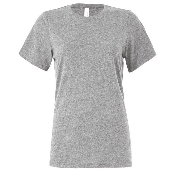 Bella + Canvas Womens Heather Jersey T-Shirt