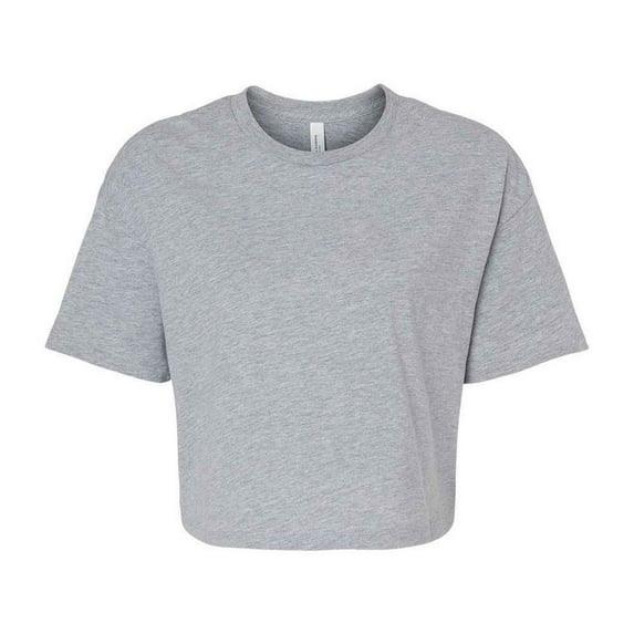 Bella + Canvas Womens Jersey Cropped Crop T-Shirt