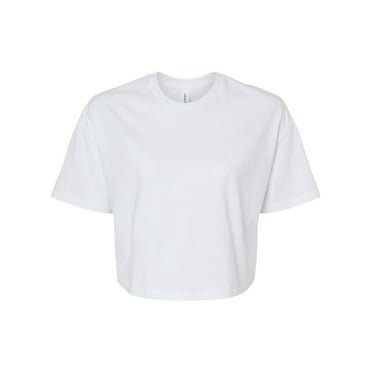 Bella Canvas Womens Jersey Cropped T-Shirt