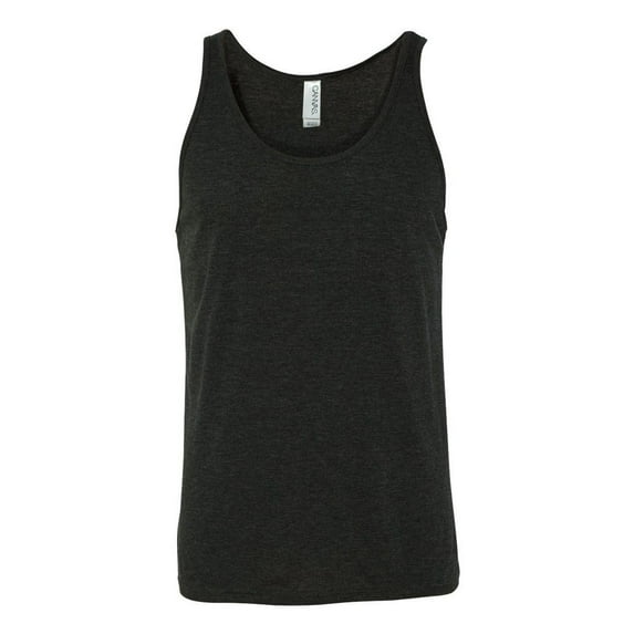 Bella Canvas Womens Jersey Tank Top (3480) Char-Black trib s