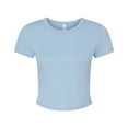 thumbnail image 1 of Bella + Canvas Womens Micro-Rib Crop T-Shirt, 1 of 4