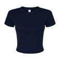 thumbnail image 1 of Bella + Canvas Womens Micro-Rib Crop Top, 1 of 2