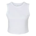 thumbnail image 1 of Bella Canvas Womens Micro Rib Muscle Crop Tank, 1 of 4
