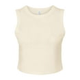 thumbnail image 1 of Bella Canvas Womens Micro Rib Muscle Crop Tank, 1 of 4