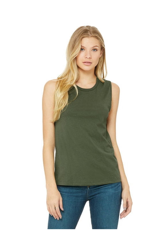 Bella + Canvas Womens Muscle Jersey Tank Top
