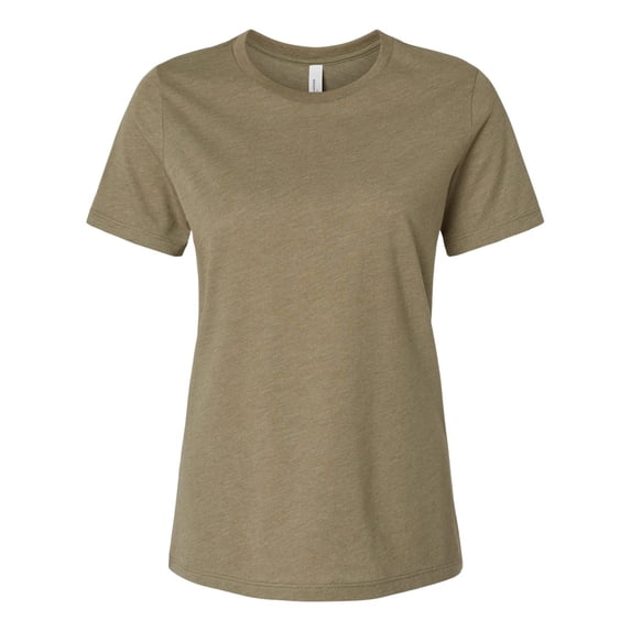 BELLA + CANVAS Womens Relaxed Fit Heather CVC Tee