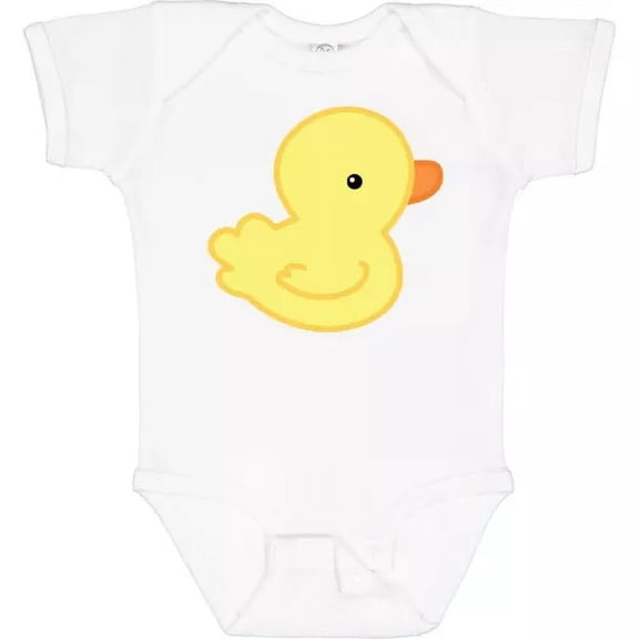 Bella Canvas Yellow Baby Duck Baby Bodysuit Bird Boy Animal Kids Family Shower Hws Baby Bodysuit