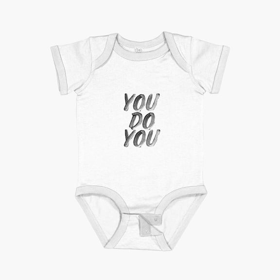 Bella Canvas You Do You Short Sleeve Baby One-Piece Newborn Gender Neutral Outfit, Baby Boy Or Girl Bodysuit, Birrthday Gifts