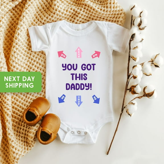 Bella Canvas You Got This Daddy, First Time Dad Gift, Daddy Announcement, Dad, Father's Day Gift, Baby Announcement, Baby Gift
