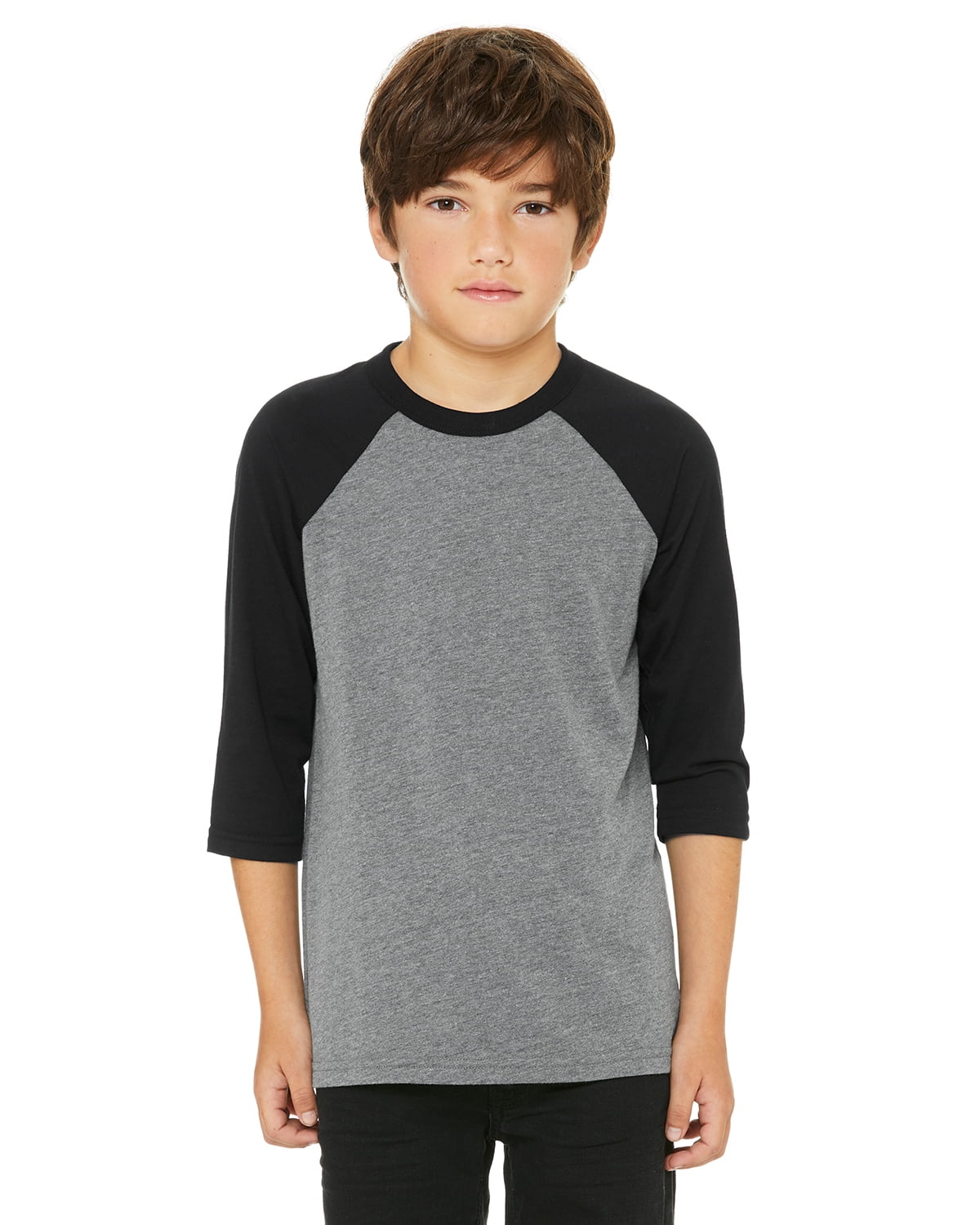 bella canvas youth raglan