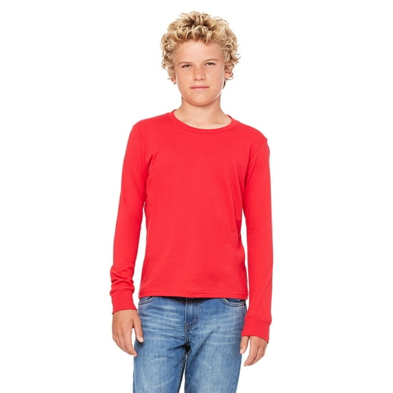 Bella + Canvas Youth Jersey Long-Sleeve T-Shirt - 3501Y