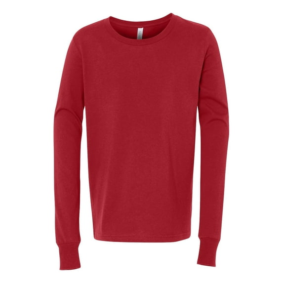 Bella + Canvas Youth Jersey Long Sleeve Tee