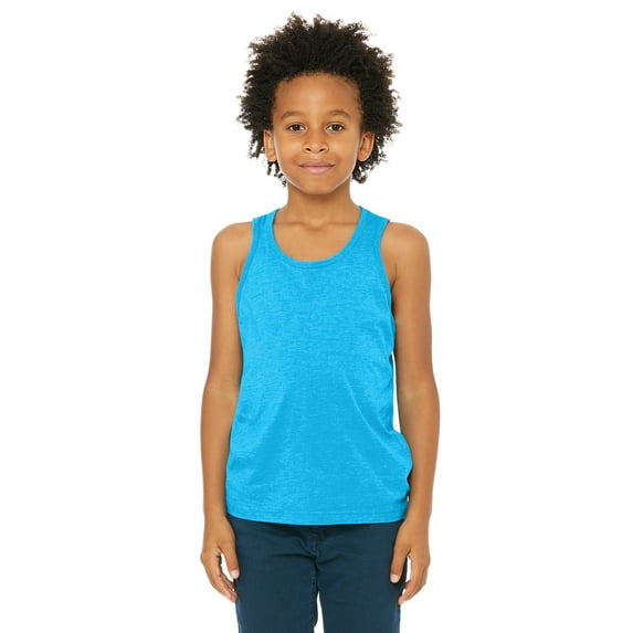 CN 3480Y YOUTH JERSEY TANK (NEON BLUE S)
