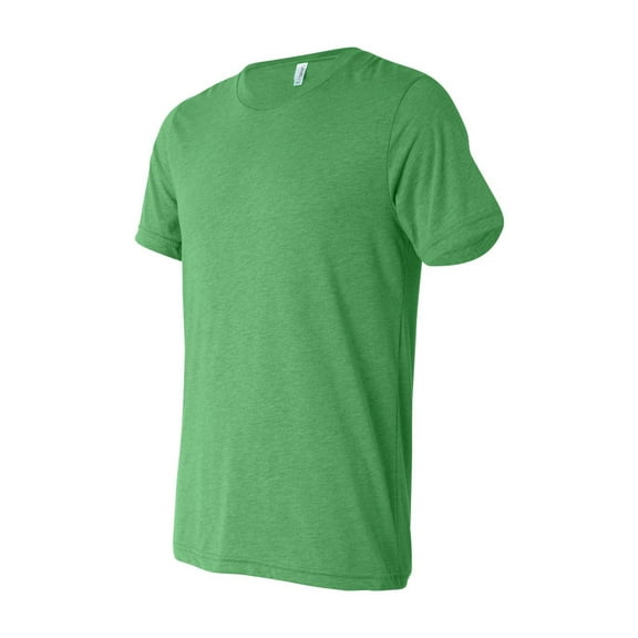 Bella Canvas mens 3.4 oz. Triblend T-Shirt (3413C) Green Triblend 3Xl