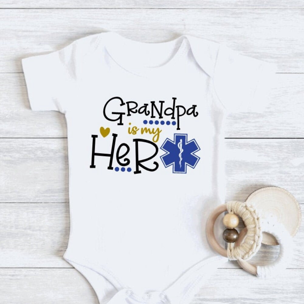 Cute Rascals® Baby Clothes I Angel Watching Me. Call Great Grandpa Cotton Bb Fren0135