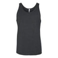 thumbnail image 1 of Bella Canvas  womens Jersey Tank Top (3480) dk grey heather xL, 1 of 5