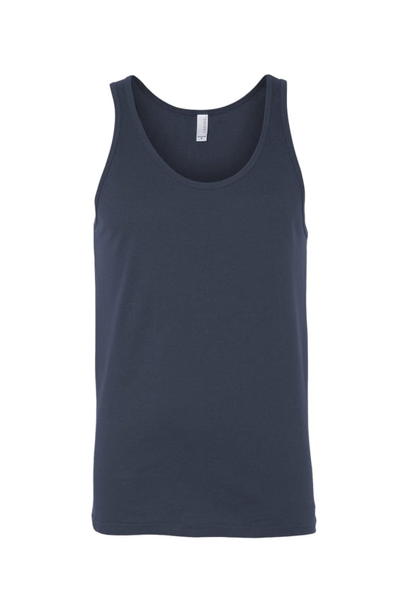 Bella Canvas womens Jersey Tank Top (3480) navy s