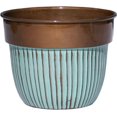 thumbnail image 1 of Bella Classic Planter,Stripes/Copper, 1 of 3
