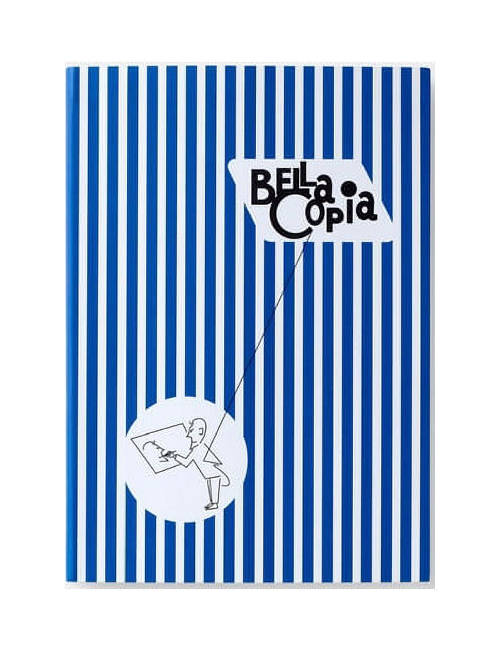 Bella Copia Blue Midsized Lined Notebook, (Paperback)