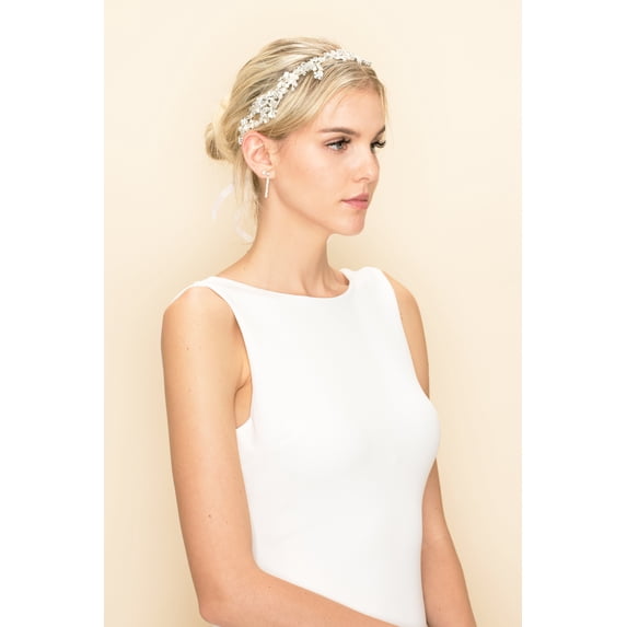 Bella Crystal Wedding Headband