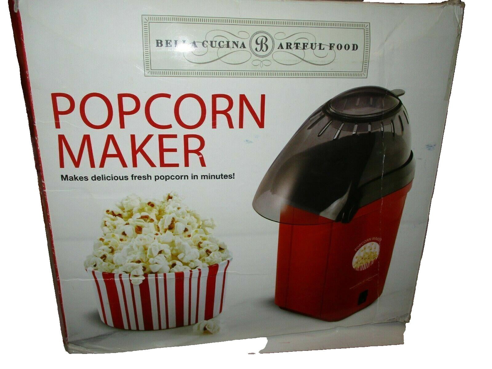 Bella Cucina Bartful Food Popcorn Maker Air Popper Model 13469