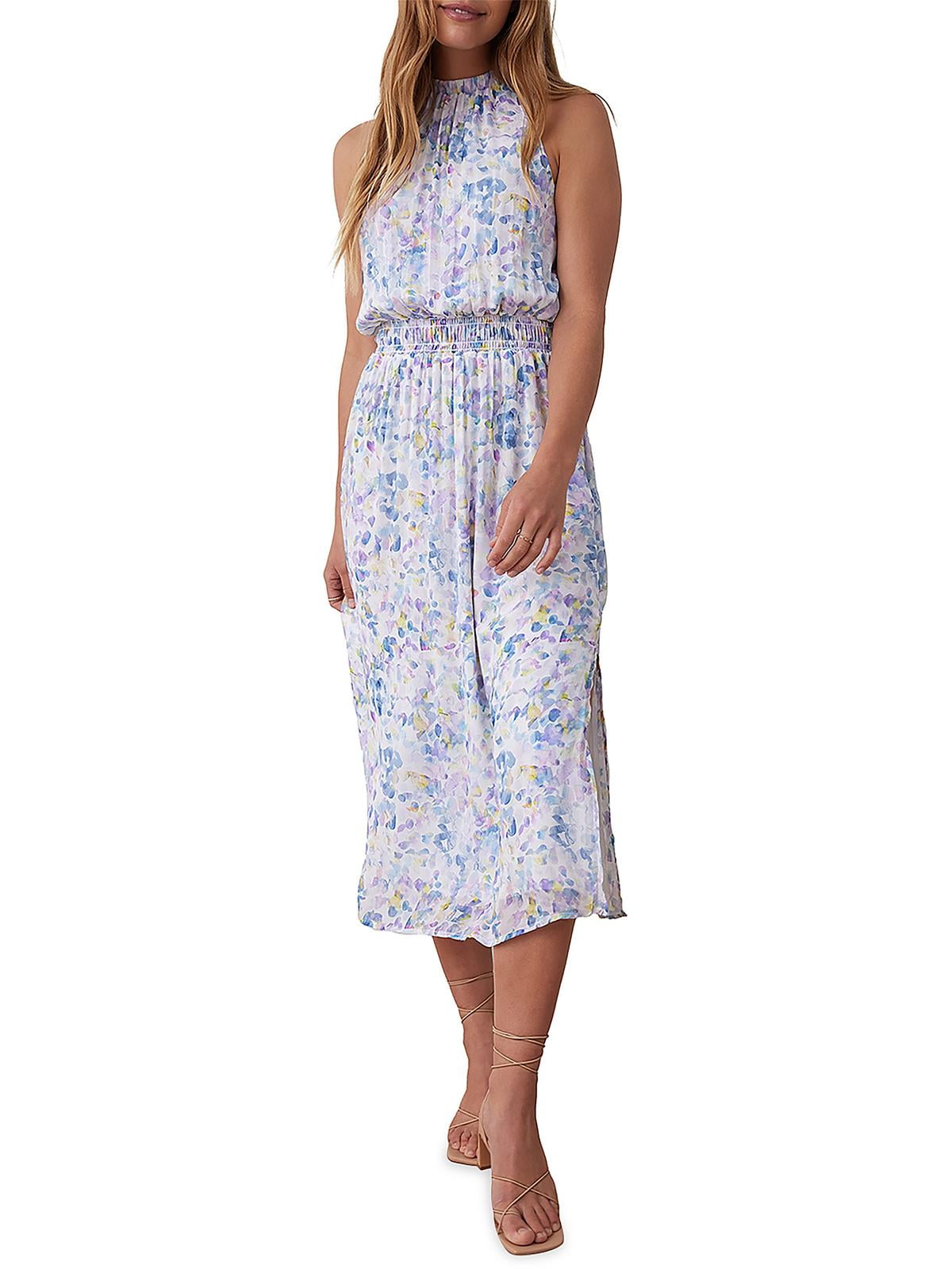 Bella Dahl Womens Smocked Side Slits Halter Dress - Walmart Business Supplies Bella Dahl Womens Smocked Side Slits Halter Dress - Walmart Business Supplies