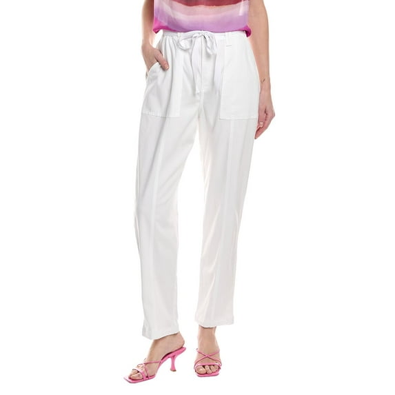 Bella Dahl womens Evie Ruffle Waist Seam Trouser, xs