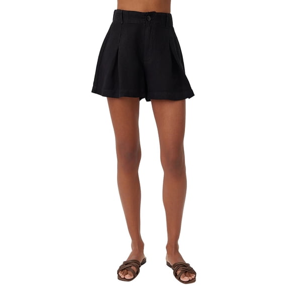 Bella Dahl womens Linen-Blend Culotte Short, l