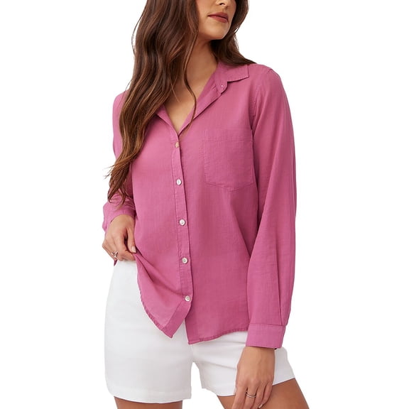 Bella Dahl womens Pocket Button Down, xs