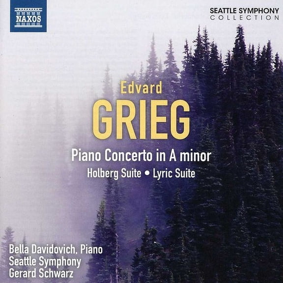 Bella Davidovich - Piano Concerto / Holberg Suite / Lyric Suite - Music & Performance - CD
