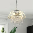 thumbnail image 1 of Bella Depot Moden Crystal 3-Light Pendant Light Kitchen Island Pendant Light, 1 of 10