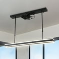 thumbnail image 1 of Bella Depot Modern Black Ceiling Fan with Dimmable Light, 6-Speed Reversible Fan with Remote and APP Control, 1 of 9