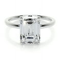 thumbnail image 1 of Bella Jewel 14K White Gold Plated Diamond Ring - Radiant Cut Excellent 2.1 Ct Diamond Ring For Women's - Solitaire Diamond Ring - Solo Stone Diamond Ring for Her - Simple Diamond Ring for Ring, 1 of 3