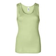 thumbnail image 1 of Bella Ladies` 5.8 oz Cotton Rib Tank Top, 1 of 3