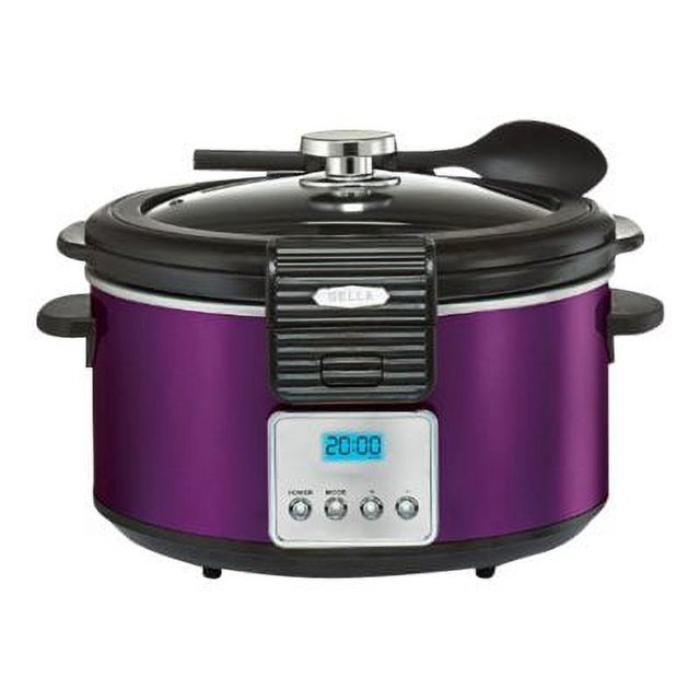 Bella Linea Collection 5QT Programmable Slow Cooker, Walmart Exclusive