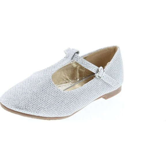 Bella Marie Girls Triss-13k T Strap Dress Flats Shoes
