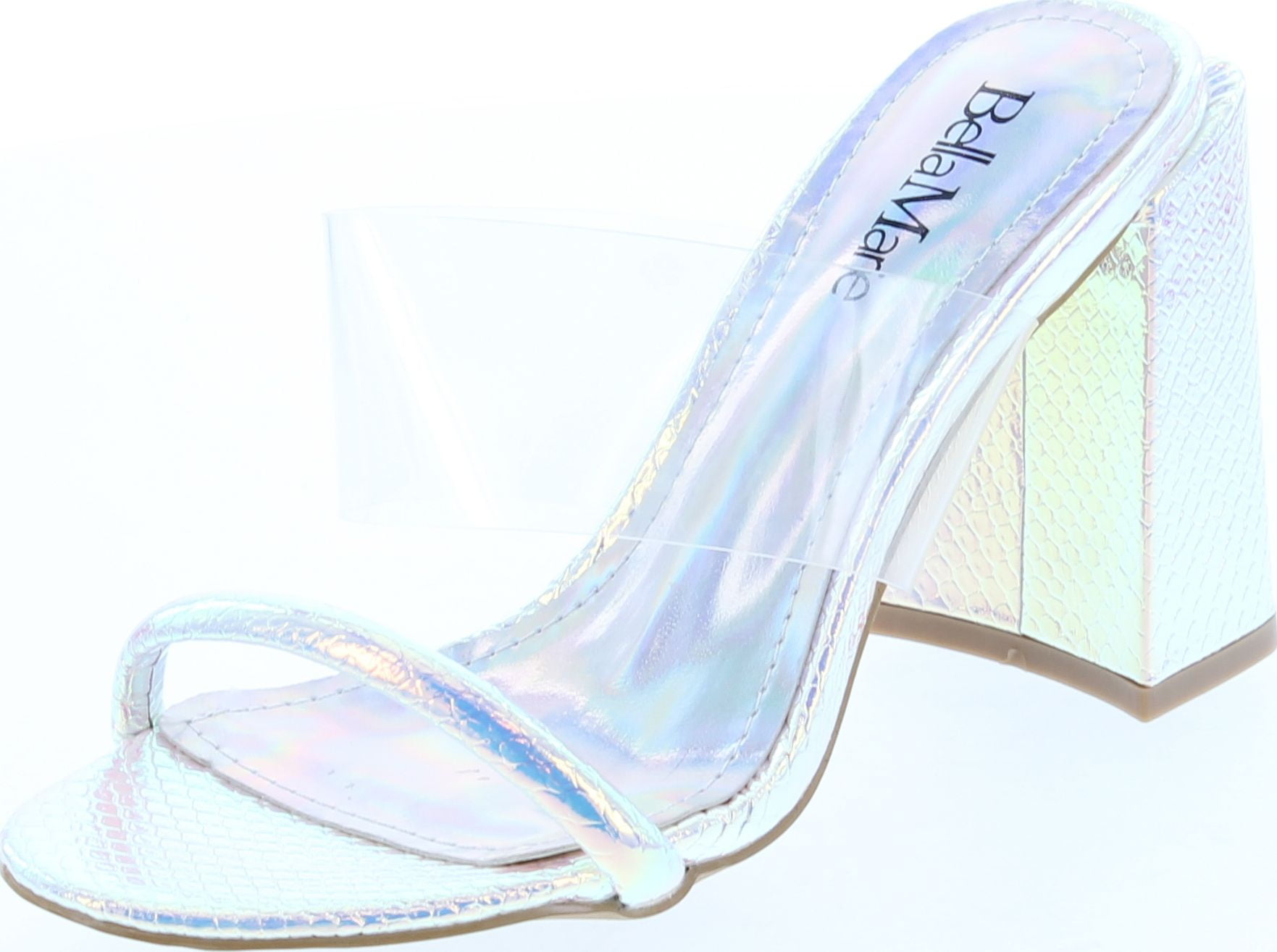 Lucite sandals womens hot sale