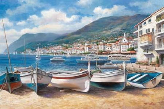 Bella Mattina II Canvas Art - TC Chiu (12 x 18)