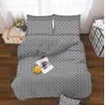 thumbnail image 1 of Bella Milano Design 1500 TC Wrinkle Free 4-PC Sheet set , Queen Grey, 1 of 2