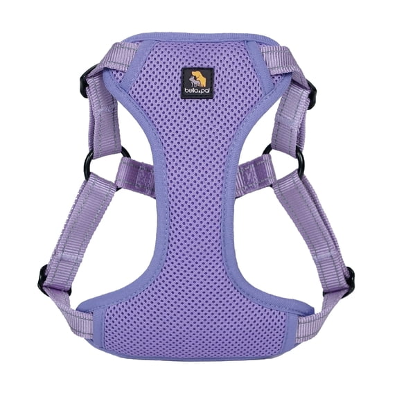 BELLA & PAL Puppy Harness, Dog Harness Small Sized Dog, No Pull Dog Harness, Dog Harness for Small Dogs, Step in Harness for Extra Small Dogs, Lavender, XS