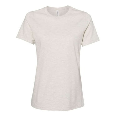 Bella Plus Canvas B20505248 Womens Relaxed Fit Heather CVC T-Shirt, Heather Prism Natural - 3XL