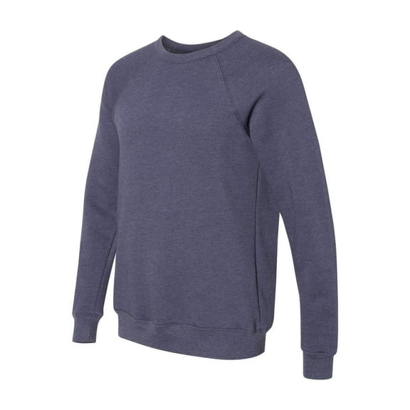 BELLA CANVAS Unisex Sponge Fleece Raglan Crewneck Sweatshirt