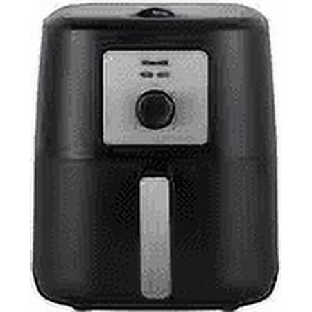 Bella Pro Series 4.2 qt Air Fryer, Black - High Performance Circular Heat Technology, 1500 Watt