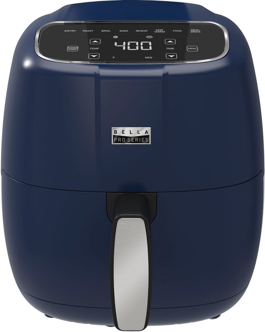 Bella Pro Series 4qt. Touchscreen Air Fryer Blue Matte