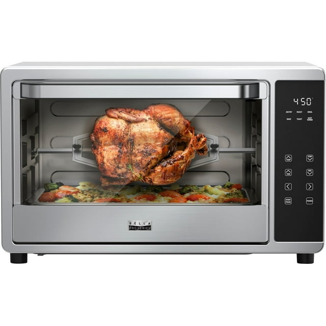 Bella Pro Series Versatile 6Slice Air Fryer Toaster Oven with