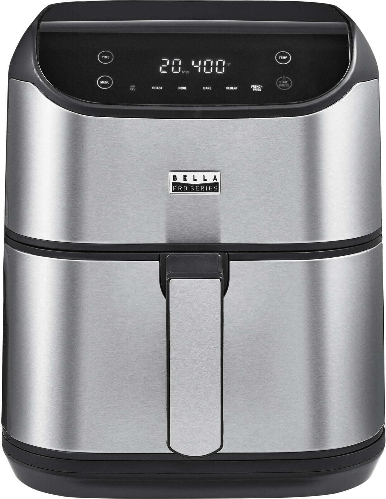 Best Buy: Bella Pro Series 5.3-qt. Digital Air Fryer with Viewing Window  Stainless Steel 90132