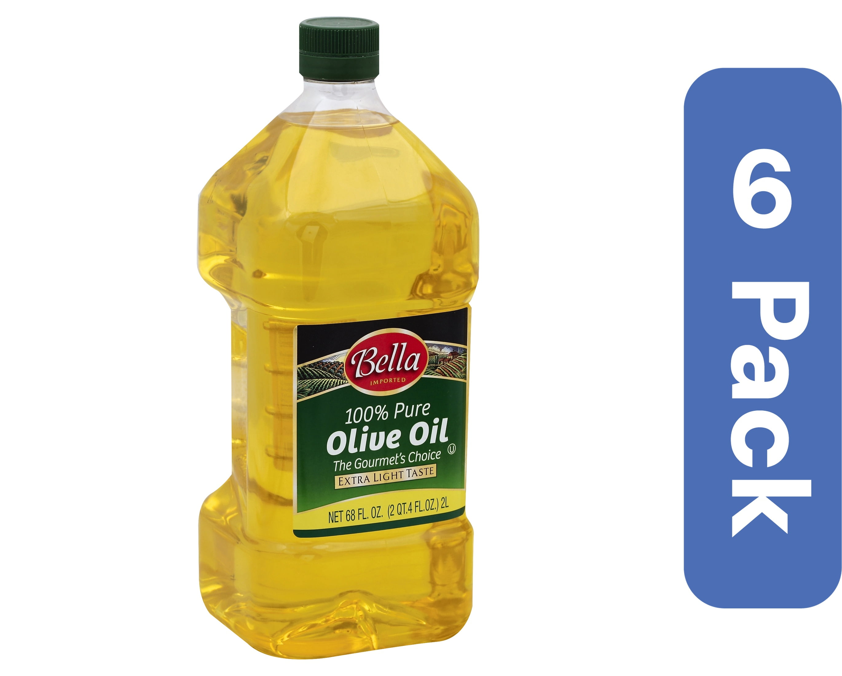 Bella Pure Olive Oil 68 oz (Pack Of 6)