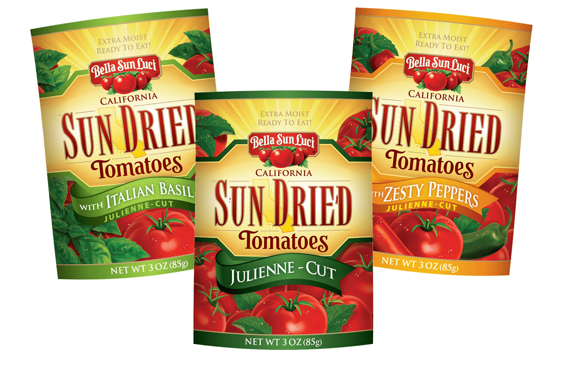 Bella Sun Luci California Sun Dried Julienne Cut Tomatoes Original